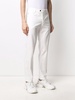 long zip-front trousers