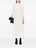 high-neck knitted maxi dress