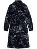 printed parka coat