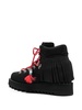 x Dieme Roccia fringed ankle boots