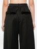 pleat-detail trousers