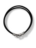 Streamline Double Wrap leather bracelet