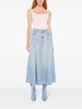 The Full Swing Fray denim skirt