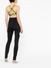 high-waisted skinny trousers