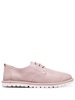 lace-up leather oxford shoes