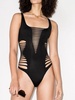 Dakotta semi-sheer swimsuit