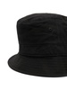 logo-patch cotton bucket hat