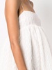 Beth pleated empire-line dress