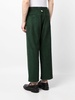 RWB-stripe corduroy trousers