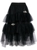 tiered tulle skirt