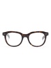 tortoiseshell round-frame glasses