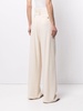 Emiko textured wide-leg trousers