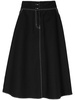 Yamato A-line midi skirt