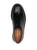 stamped-numbers leather Derby shoes