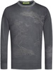 spray-effect jacquard jumper