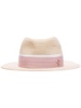 André straw Fedora hat