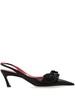 75mm rose slingback pumps