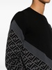 FF-pattern intarsia-knit jumper