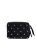 Orb-plaque crossbody bag