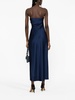 Nevaeh strapless satin midi dress