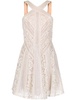 bead-embellished silk dress