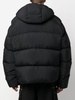 hooded puffer coat