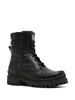 Visetos leather lace-up boots