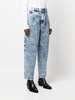 high-waisted Shobak jeans