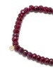 14kt yellow gold ruby Hamsa bracelet