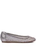 Gilda crystal-embellished ballerina shoes