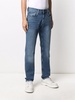 straight-leg denim jeans