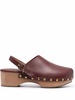 Classic Closed 70mm studded clogs