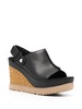 Abbot 100mm wedge espadrilles