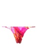 abstract-pattern low-rise bikini bottoms