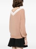 Bonita contrasting-border jumper