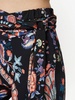 paisley-print flared trousers