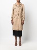 studded belted trench coat