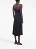 Megan strapless midi dress