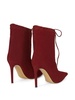 105mm pointed-toe suede boots 