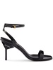 85mm patent-leather sandals