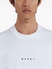 White Logo-Print Cotton T-Shirt