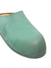 Grande Mule leather slippers