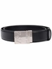 engraved-logo buckle belt