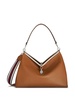 Vela leather shoulder bag