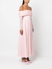 Georgette fully-pleated dress