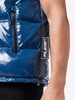 high-shine padded gilet