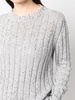 sequin-embellished jumper