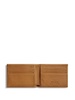 Slim grained-leather bi-fold wallet