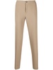 tapered jersey trousers