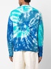 tie-dye virgin-wool jumper